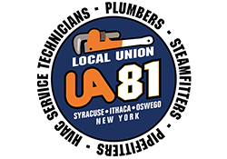 local union 81 from master plumbers association image union logo